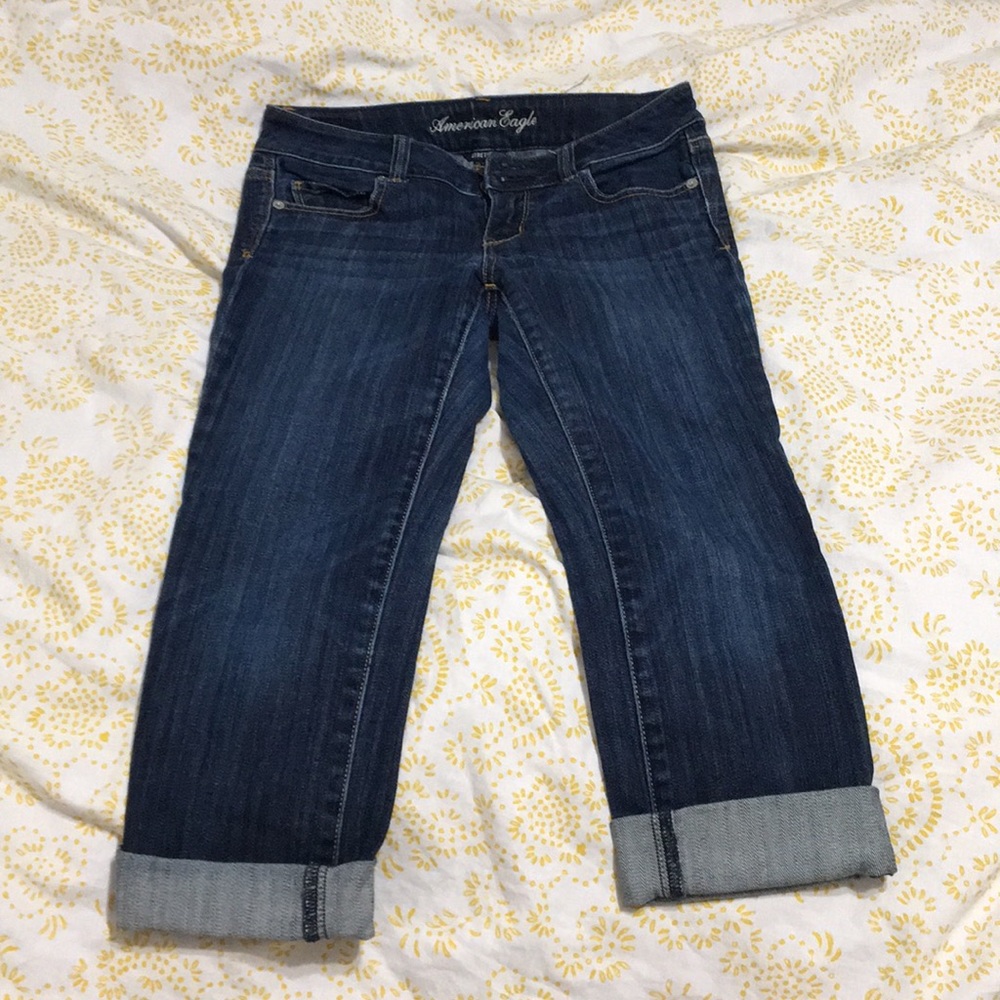 American Eagle Artist Crop Jeans (Stretch)
